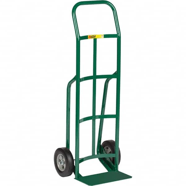 Little Giant - 800 Lb Capacity 47" OAH Hand Truck - Continuous Handle, Steel, Rubber Wheels - Caliber Tooling