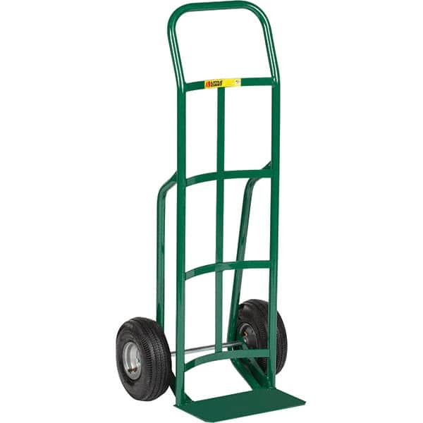 Little Giant - 800 Lb Capacity 47" OAH Hand Truck - Continuous Handle, Steel, Pneumatic Wheels - Caliber Tooling