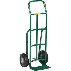 Little Giant - 800 Lb Capacity 47" OAH Hand Truck - Continuous Handle, Steel, Pneumatic Wheels - Caliber Tooling