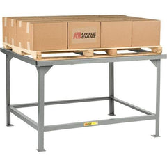 Little Giant - 42 Wide x 48" Deep x 30" High, Steel Workbench - Fixed Legs - Caliber Tooling