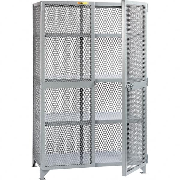 Little Giant - 3 Shelf Storage Cabinet - Steel, 49" Wide x 27" Deep x 78" High - Caliber Tooling