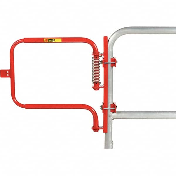 Little Giant - Steel Rail Safety Gate - Fits 22-1/2 to 36" Clear Opening, 3" Wide, - Caliber Tooling