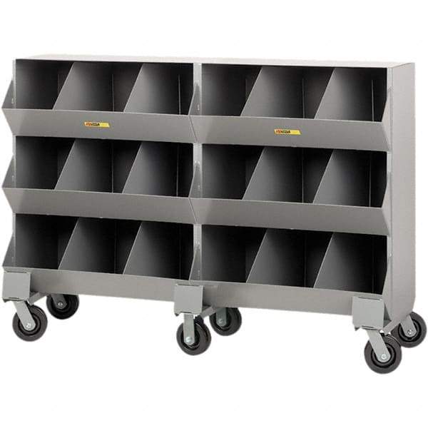 Little Giant - Bin Shelving Type: Bin Storage Cabinet Overall Height (Inch): 45-1/2 - Caliber Tooling