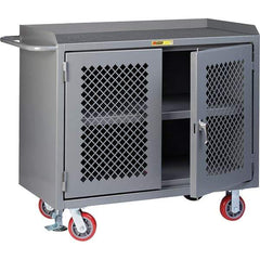 Little Giant - 3,600 Lb Capacity, 2 Drawer Mobile Cabinet - 48" Wide x 43" High - Caliber Tooling