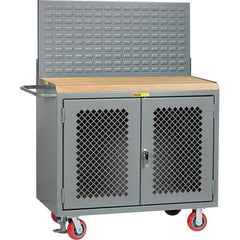 Little Giant - 3,600 Lb Capacity Mobile Cabinet - 48" Wide x 64" High - Caliber Tooling