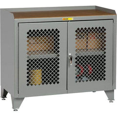 Little Giant - 2,000 Lb Capacity, 1 Drawer Mobile Cabinet Bench - 24" Wide x 43" High - Caliber Tooling