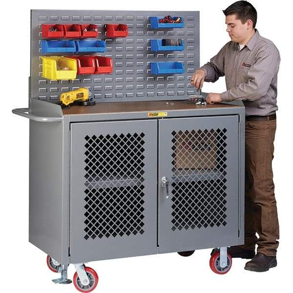 Little Giant - 3,600 Lb Capacity Mobile Cabinet - 48" Wide x 65" High - Caliber Tooling