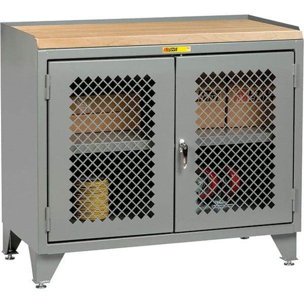 Little Giant - 3,600 Lb Capacity, 1 Drawer Mobile Cabinet Bench - 24" Wide x 43" High - Caliber Tooling