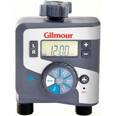 Gilmour - Lawn Sprinkler Timers Type: Auto ON/OFF Dual Outlet Electronic Timer Number of Watering Modes: 1 - Caliber Tooling