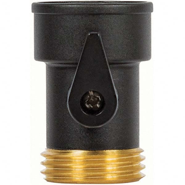 Gilmour - Garden Hose Fittings & Repair Kits Type: Shut-Off Valve Connector Type: Female; Male - Caliber Tooling