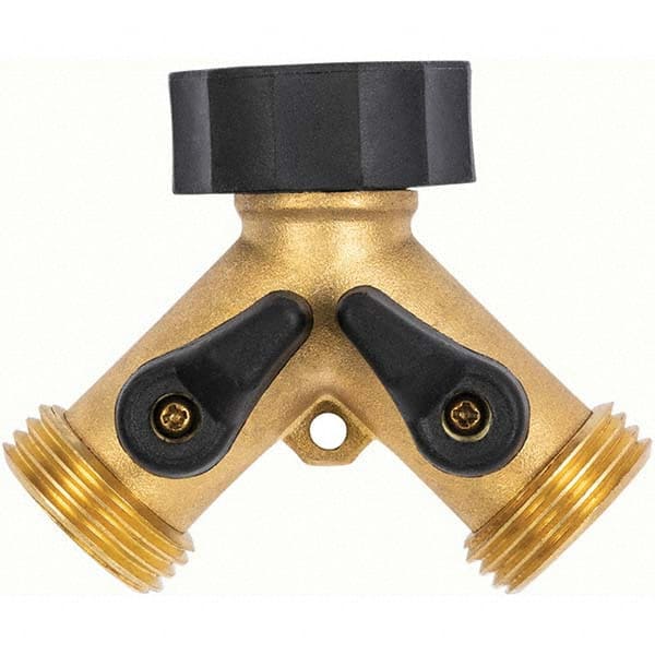 Gilmour - Garden Hose Fittings & Repair Kits Type: Shut-Off Valve Connector Type: Female; Male - Caliber Tooling