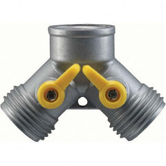 Nelson - Garden Hose Fittings & Repair Kits Type: Shut-Off Valve Connector Type: Male; Female - Caliber Tooling