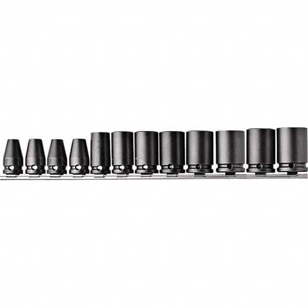 Apex - Impact Sockets Drive Size (Inch): 3/8 Size (mm): 12.0 - Caliber Tooling