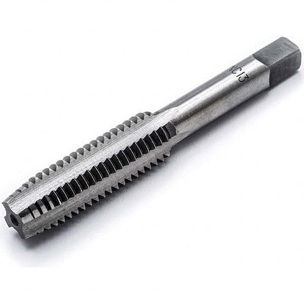 GEARWRENCH - M18x1.50 Plug Bright Carbon Steel 4-Flute Straight Flute Hand Tap - Exact Industrial Supply