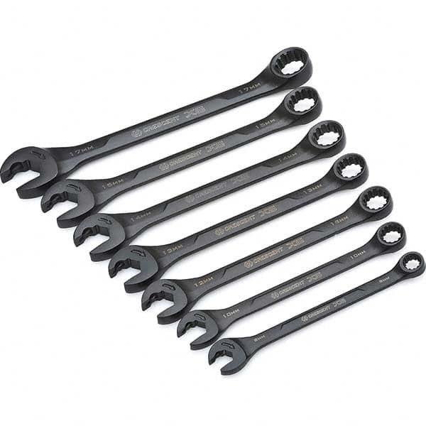 Crescent - Wrench Sets; Tool Type: Ratcheting Wrench ; System of Measurement: Metric ; Number of Pieces: 7.000 - Exact Industrial Supply