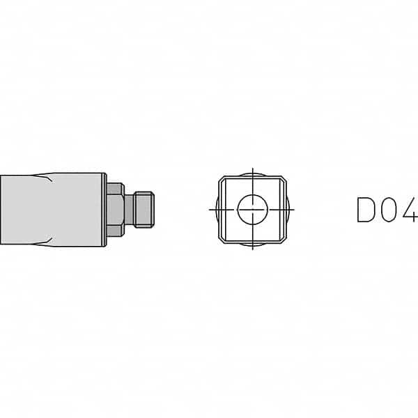 Weller - Soldering Iron Tips; Type: Hot Gas Nozzle ; For Use With: HAP1; HAP200; WXHAP200 - Exact Industrial Supply