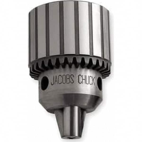 Jacobs - Drill Chucks; Maximum Drill Chuck Capacity (mm): 20.00 ; Minimum Drill Chuck Capacity (mm): 5.00 ; Mount Type: Threaded Mount ; Mounting Size: 3/4-16 ; Key Style: Keyed ; Bearing Type: Plain Bearing - Exact Industrial Supply