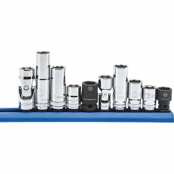 GEARWRENCH - Socket Sets Measurement Type: Metric Drive Size: 1/4, 3/8 - Caliber Tooling