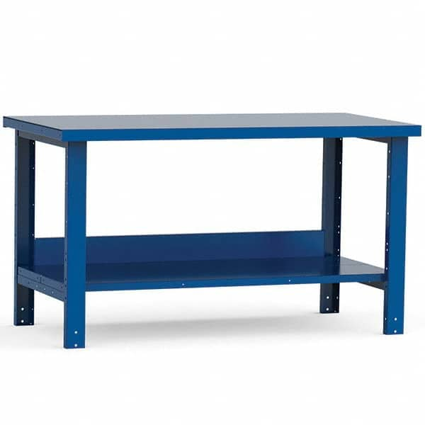 Rousseau Metal - Stationary Work Benches, Tables Type: Work Bench Top Material: Painted Steel - Caliber Tooling