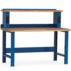 Rousseau Metal - Stationary Work Benches, Tables Type: Work Bench Top Material: Laminated Wood - Caliber Tooling