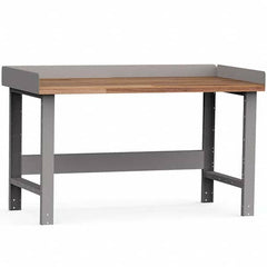 Rousseau Metal - Stationary Work Benches, Tables Type: Work Bench Top Material: Laminated Wood - Caliber Tooling