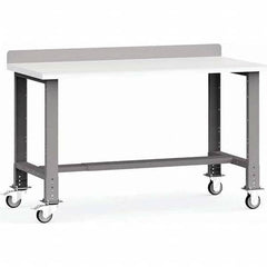 Rousseau Metal - Mobile Work Benches Type: Mobile Workbench Length: 60 (Inch) - Caliber Tooling