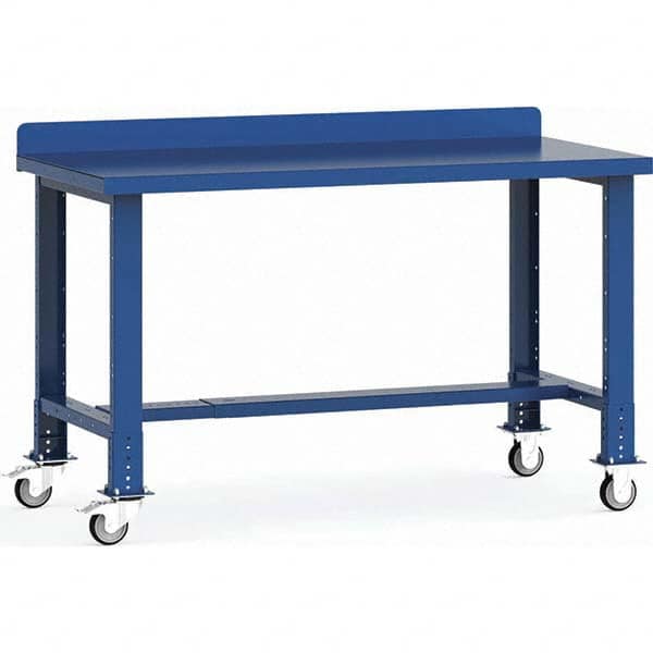 Rousseau Metal - Mobile Work Benches Type: Mobile Workbench Length: 60 (Inch) - Caliber Tooling