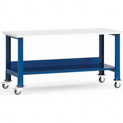 Rousseau Metal - Mobile Work Benches Type: Mobile Workbench Length: 72 (Inch) - Caliber Tooling