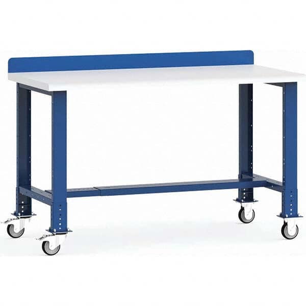 Rousseau Metal - Mobile Work Benches Type: Mobile Workbench Length: 60 (Inch) - Caliber Tooling