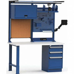 Rousseau Metal - Stationary Workstations Type: Work Center Load Capacity (Lb.): 775 - Caliber Tooling