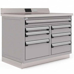 Rousseau Metal - Stationary Workstations Type: Work Center Load Capacity (Lb.): 2000 - Caliber Tooling