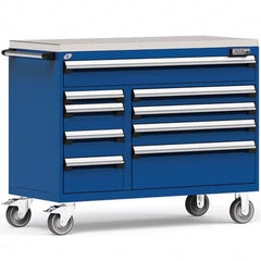 Rousseau Metal - Tool Roller Cabinets Drawers Range: 5 - 10 Drawers Width Range: 48" and Wider - Caliber Tooling