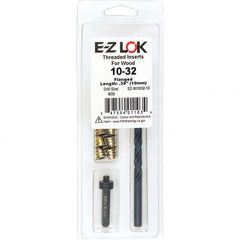 E-Z LOK - Thread Repair Kits Insert Thread Size (Inch): #10-32 Includes Drill: Yes - Caliber Tooling