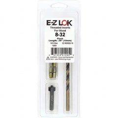 E-Z LOK - Thread Repair Kits Insert Thread Size (Inch): #8-32 Includes Drill: Yes - Caliber Tooling