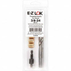 E-Z LOK - Thread Repair Kits Insert Thread Size (Inch): 3/8-24 Includes Drill: Yes - Caliber Tooling