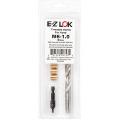 E-Z LOK - Thread Repair Kits Insert Thread Size (mm): M6x1.00 Includes Drill: Yes - Caliber Tooling