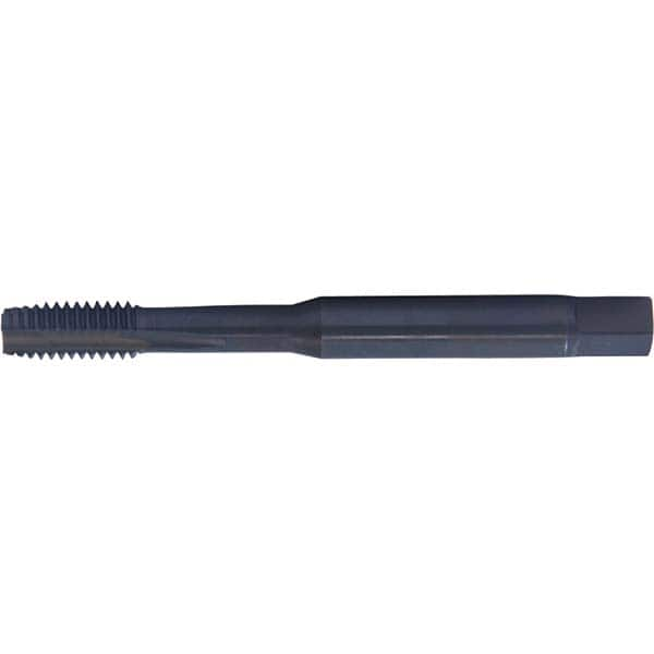 Cleveland - M8x1.25 Metric Class 6H 3-Flute Black Oxide Finish HSS-E Spiral Point Tap - Exact Industrial Supply