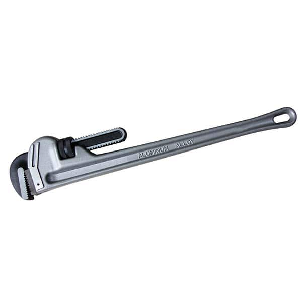 PRO-SOURCE - Pipe Wrenches; Type: Straight ; Maximum Pipe Capacity (Inch): 6 ; Overall Length (Inch): 41.3386 ; Material: Aluminum ; Additional Information: I-Beam Handle ; Finish/Coating: Powder Coated - Exact Industrial Supply