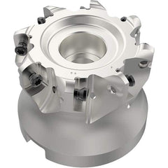 Seco - Indexable High-Feed Face Mills Cutting Diameter (Inch): 2.480 Cutting Diameter (mm): 63.00 - Caliber Tooling