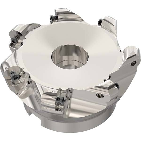 Seco - Indexable Copy Face Mills Cutting Diameter (Inch): 5 Cutting Diameter (Decimal Inch): 5.0000 - Caliber Tooling