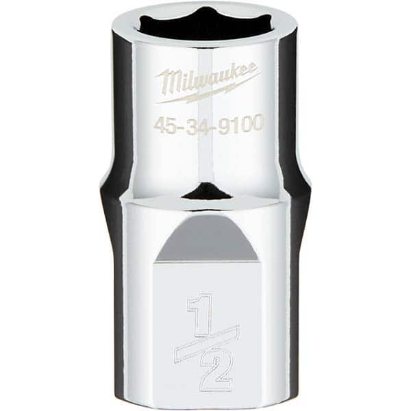 Milwaukee Tool - Hand Sockets Drive Size (Inch): 1/2 Size (Inch): 1/2 - Caliber Tooling