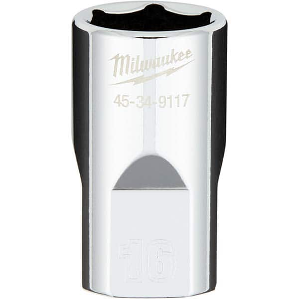 Milwaukee Tool - Hand Sockets Drive Size (Inch): 1/2 Size (mm): 16.0000 - Caliber Tooling