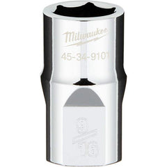 Milwaukee Tool - Hand Sockets Drive Size (Inch): 1/2 Size (Inch): 9/16 - Caliber Tooling