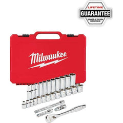 Milwaukee Tool - Combination Hand Tool Sets Tool Type: Mechanic's Tool Set Number of Pieces: 28.000 - Caliber Tooling