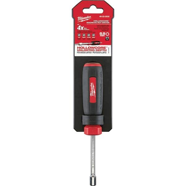 Milwaukee Tool - Nutdrivers Tool Type: Magnetic Tip Nutdriver System of Measurement: Metric - Caliber Tooling