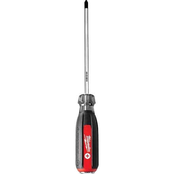 Milwaukee Tool - Phillips Screwdrivers Tool Type: Phillips Screwdriver Handle Style/Material: Rubberized Cushion Grip - Caliber Tooling