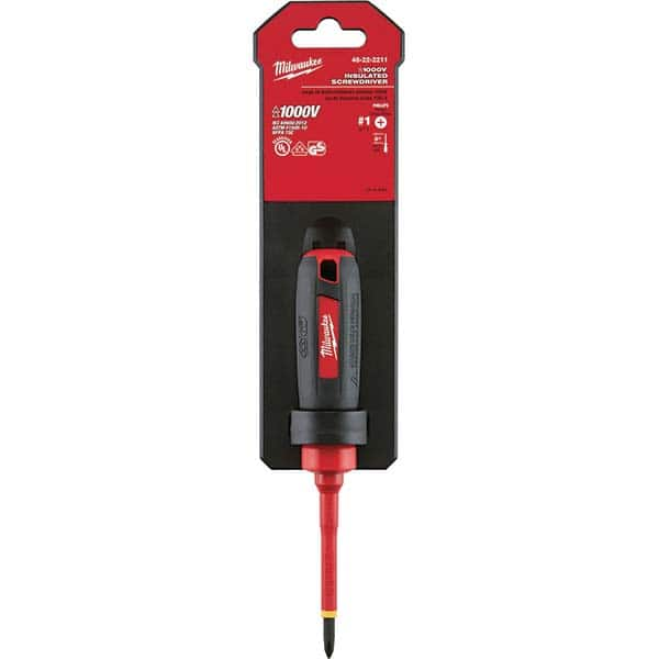 Milwaukee Tool - Precision & Specialty Screwdrivers Type: Screwdriver Overall Length Range: 7" - 9.9" - Caliber Tooling