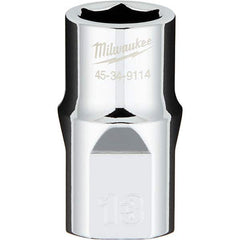 Milwaukee Tool - Hand Sockets Drive Size (Inch): 1/2 Size (mm): 13.0000 - Caliber Tooling