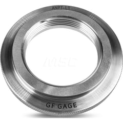 Ring Pipe Thread Gages; Thread Size: 3-8; Classification: L1; Calibrated: No; Traceability Certification Included: Certificate of Compliance; Thread Type: ANPT; Additional Information: Specification Met: SAE AS71051; Thread Size (Inch): 3-8