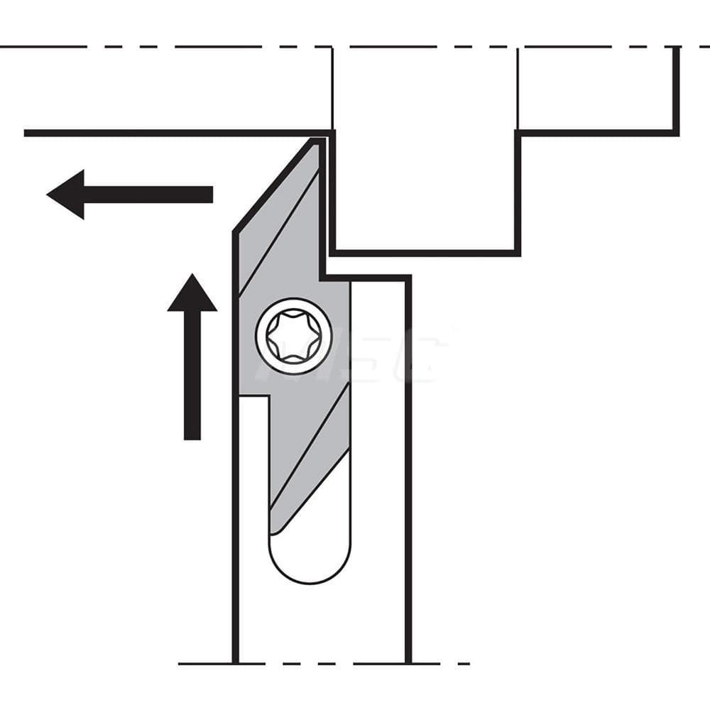 Indexable Turning Toolholders; Hand of Holder: Right Hand; Toolholder Style: SSTH; Rake: Positive; Rake Angle: 0; Multi-use Tool: Yes; Lead Angle: 93.0; Insert Holding Method: Screw; Shank Width (Decimal Inch): 0.6299; Insert Compatibility: DCMW325 ™; DCG